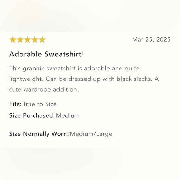 NWT Size XS - Daniela Berkout More Amore Sweatshirt - Picture 11 of 16